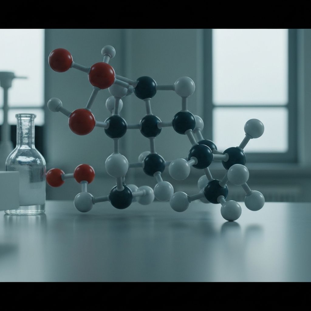 Molekulare Struktur von Makronährstoffen